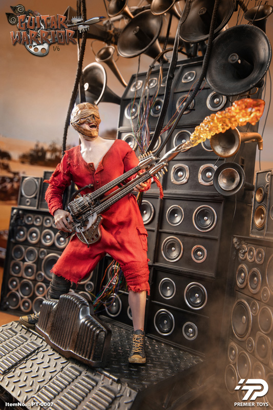マッドマックス PREMIER toys 1/6 ギターウォーリアー フィギュア Premier Toys (PT-0007A) 1/6 Scale Guitar Warrior Figure