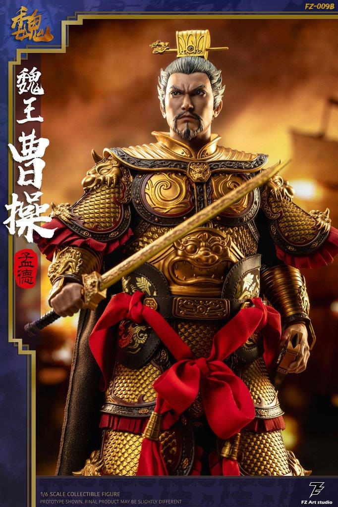 FZ Art studio × HAOYUTOYS 1/6 Wei King Mengde Cao Figure [FZ-009B 