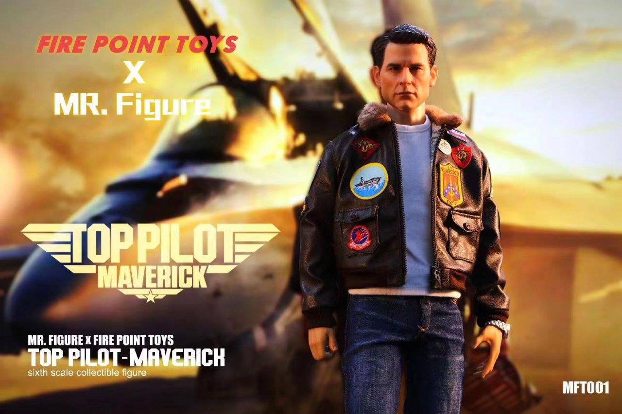 Fire Point Toys X Mr Figure 1:6 Top Pilot Action Figure [MFT-001