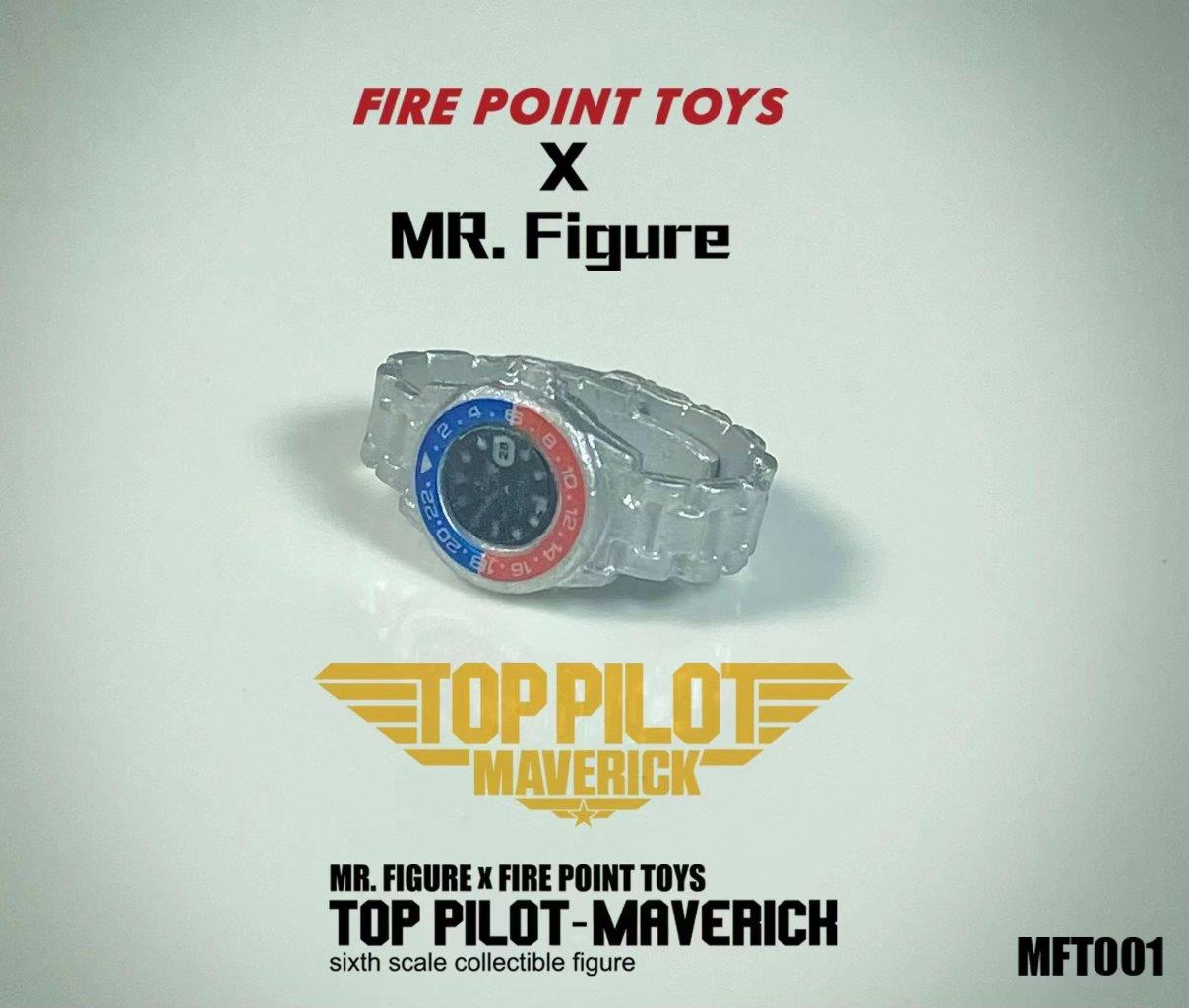 Fire Point Toys X Mr Figure 1:6 Top Pilot Action Figure [MFT-001