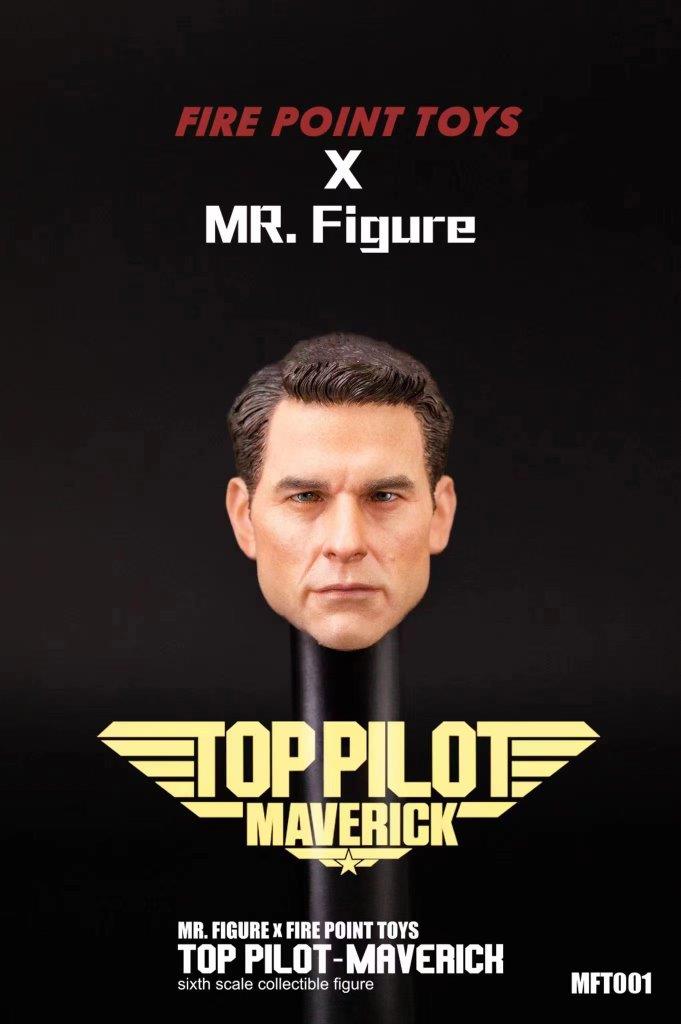 Fire Point Toys X Mr Figure 1:6 Top Pilot Action Figure [MFT-001