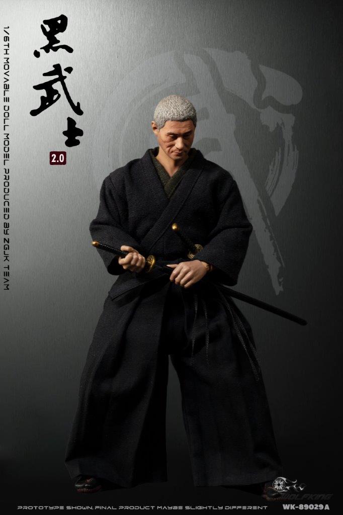 1:6 Wolf King Samurai Head and Outfit A [WK-89029A] - EKIA Hobbies