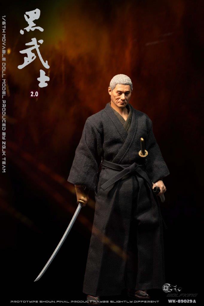 1:6 Wolf King Samurai Head and Outfit A [WK-89029A] - EKIA Hobbies