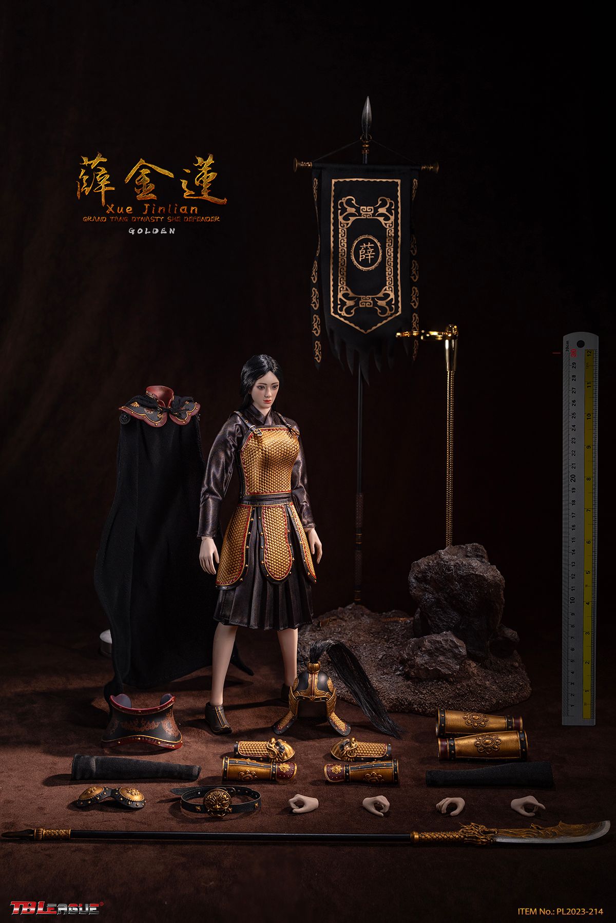 TBLeague 1/6 Xue Jinlian Grand Tang Dynasty She Defender Figure
