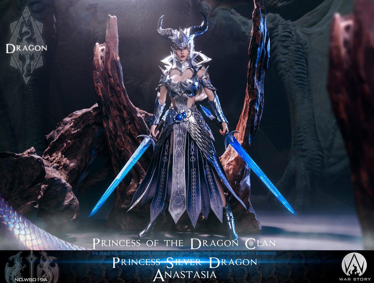 War Story 1:6 Silver Dragon Anastasia Princess Figure [WS-019A