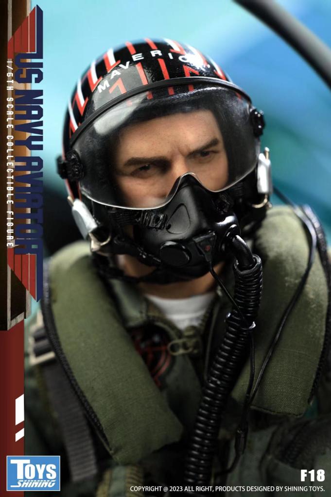 Shining Toys 1/6 US F18 Aviator Collectible Figure [SHT-F18