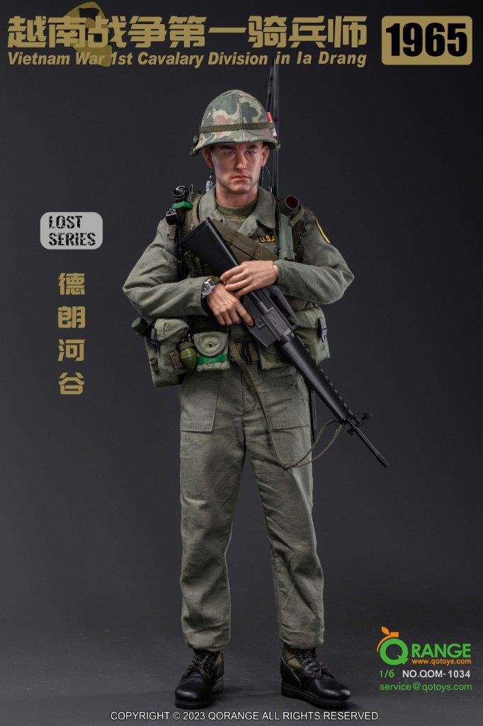 1/6 Vietnam War U.S. Army 1st Cavalry Division in Ia Drang 1965