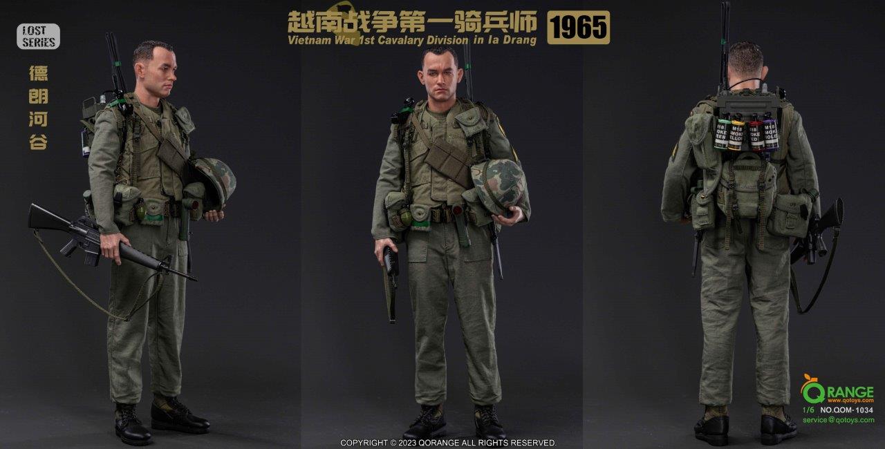 ドラゴン ミリタリー フィギュア U.S. 1st Cavalry 1965 1/6 Vietnam War U.S. Army 1st Cavalry Division in Ia Drang 1965