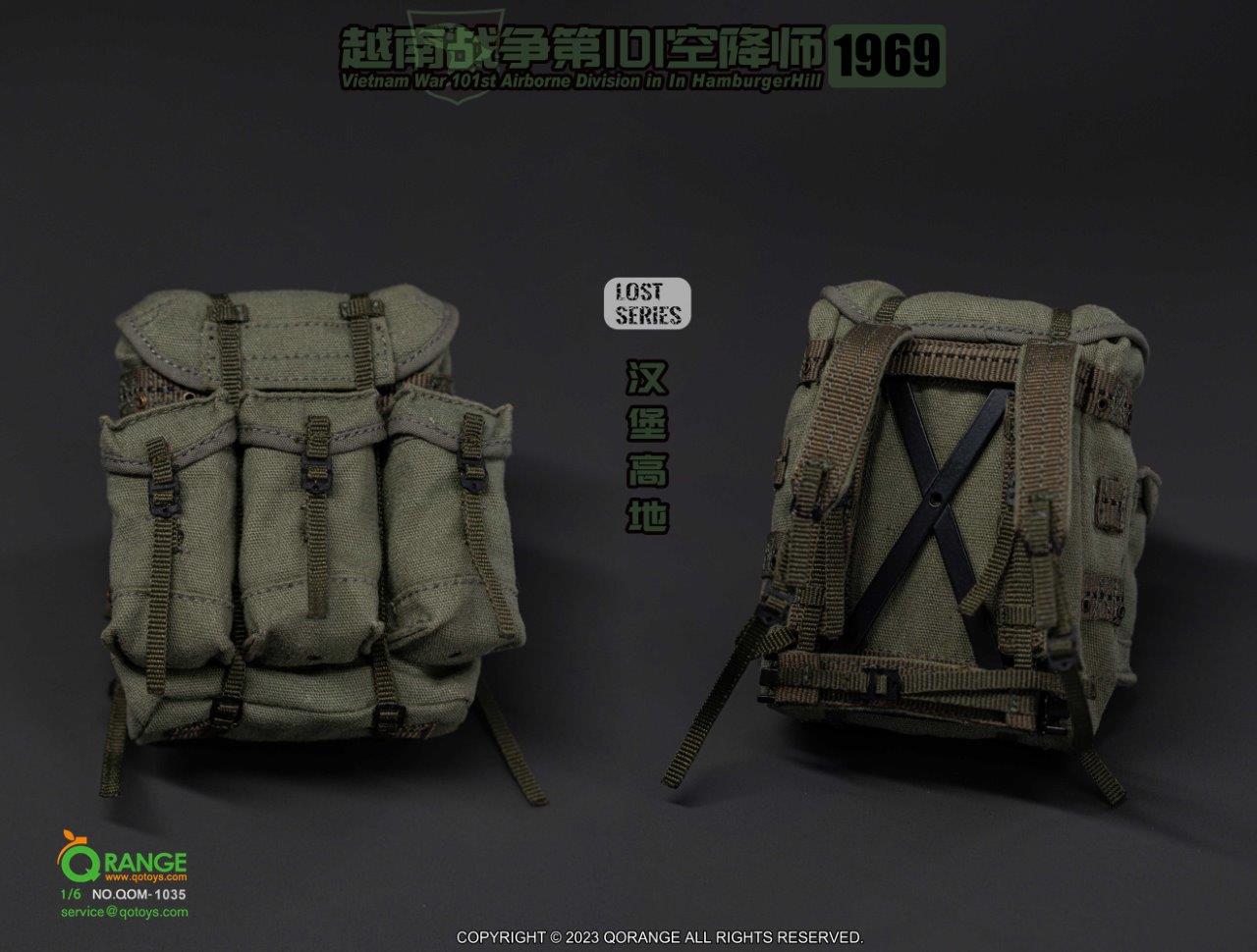 その他 QORANGE QOTOYS 1/6 Vietnam War 101st QORANGE QOTOYS QOM-1035 1/6 Vietnam War 101st Airborne