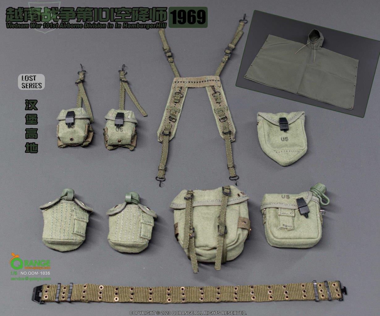1/6 フィギュア  BATTLE OF HAMBURGER HILL 1969 1/6 Scale Battle of Hamburger Hill 1969 101st Airborne