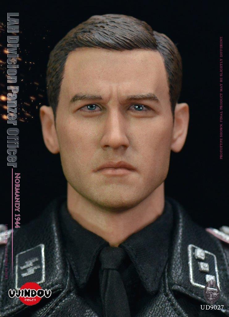 UJINDOU NO.UD9027 1/6 WWII ドイツパンツァーオフィサー UJINDOU 1/6 WWII German LSSAH Panzer Action Figure [UD-9027