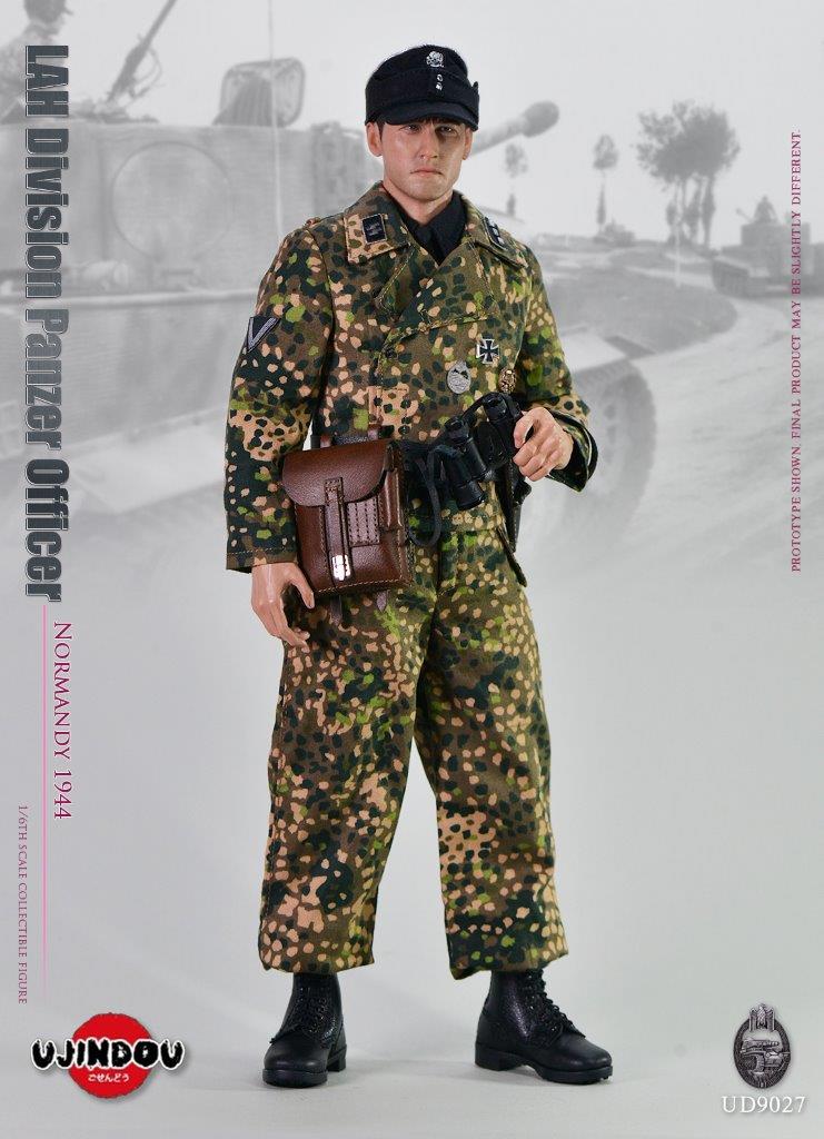 ミリタリー UJINDOU NO.UD9027 WWII Panzer Commander UJINDOU 1/6 WWII German LSSAH Panzer Action Figure [UD-9027