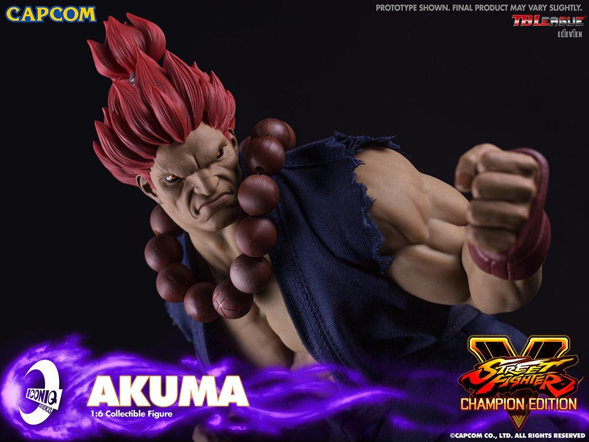 1/6 Scale Capcom X Iconiq Studios IQGS-05 Street Fighter Akuma