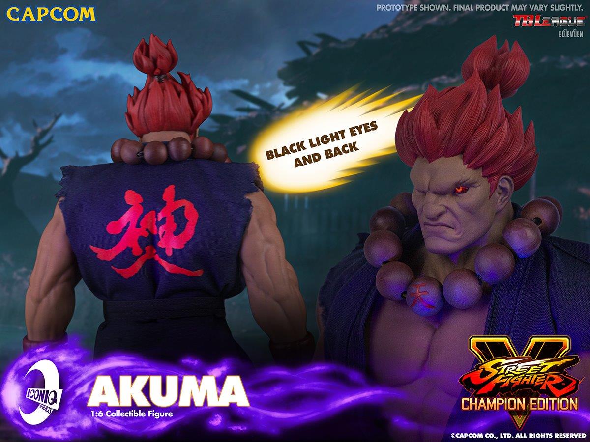 1/6 Scale Capcom X Iconiq Studios IQGS-05 Street Fighter Akuma