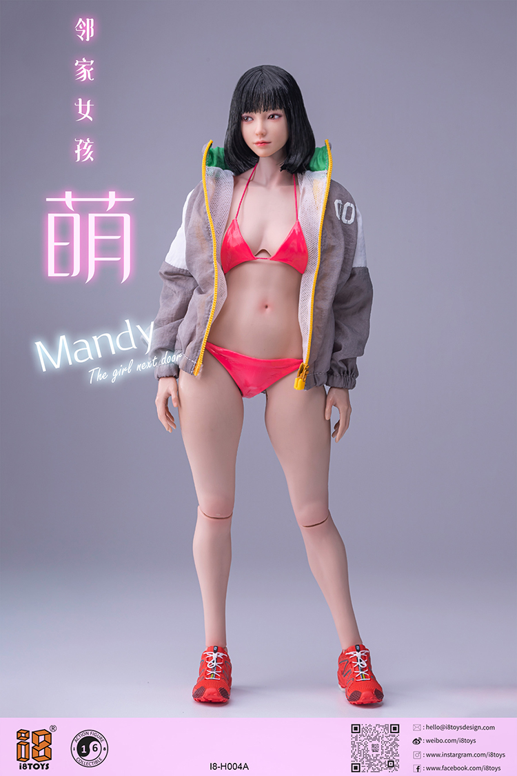 i8TOYS 1/6 Mandy Head for Female Figures [i8-H004A] - EKIA Hobbies