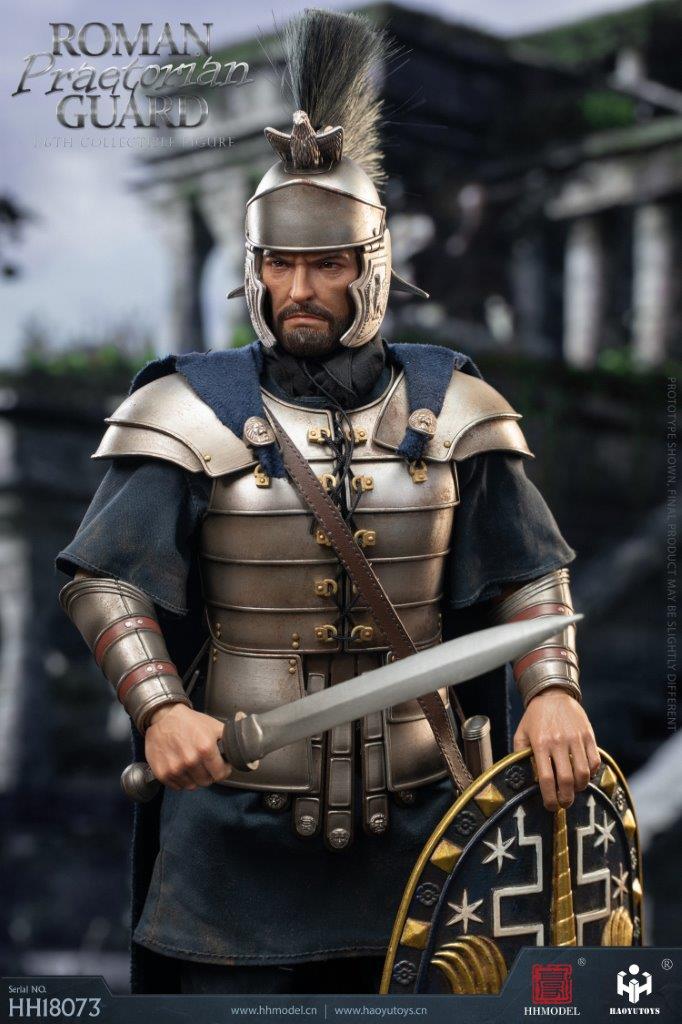 HH model X HaoYu Toys 1/6 Imperial Legion Silver Armored Roman Guard Figure  [HY-HH18073]