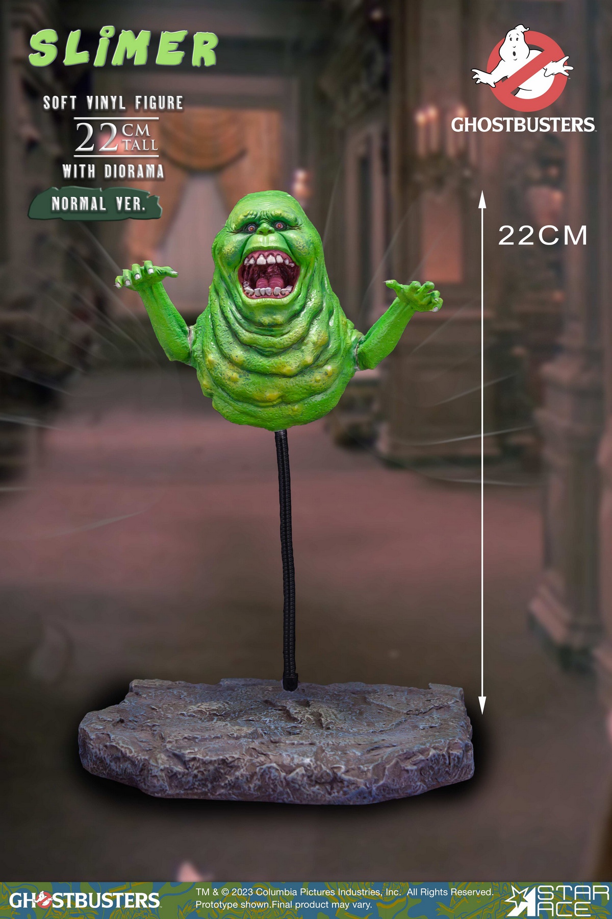Star Ace 1/8 Soft-vinyl Slimer [SA-8040NX] - EKIA Hobbies