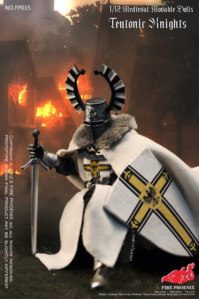 Fire Phoenix 1/12 Medieval Teutonic Knights Action Figure [FPN-015
