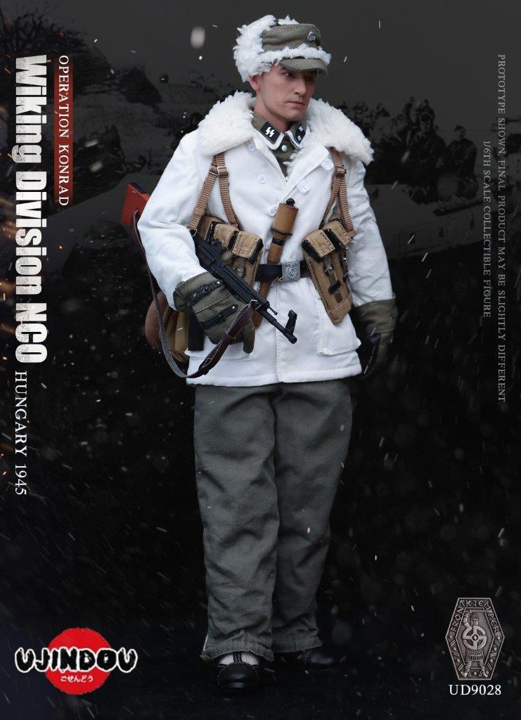 UJINDOU 1/6 WWII German Wiking Division NCO Operation Konrad