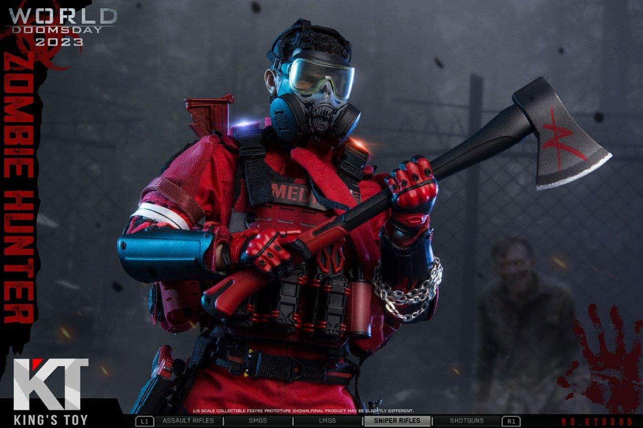 King's Toy 1/6 Apocalypse - Zombie Hunter Action Figure [KIT-8009