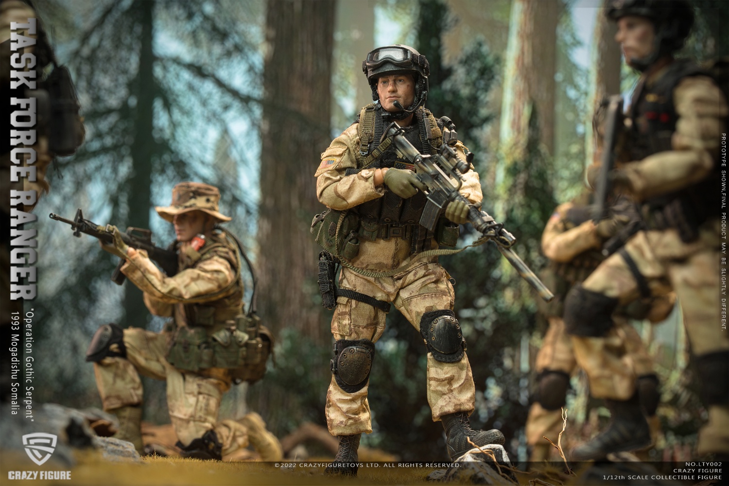 ミリタリー US Military75th Delta Special Force 1/12 1:12 Crazy Figure US Military 75th Rangers & Delta Special Force