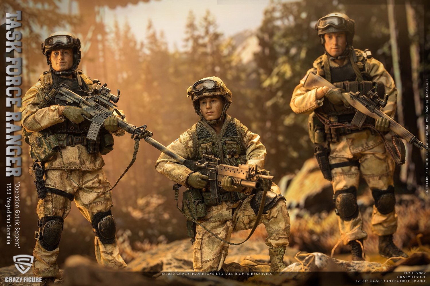 US Military75th Delta Special Force 1/12