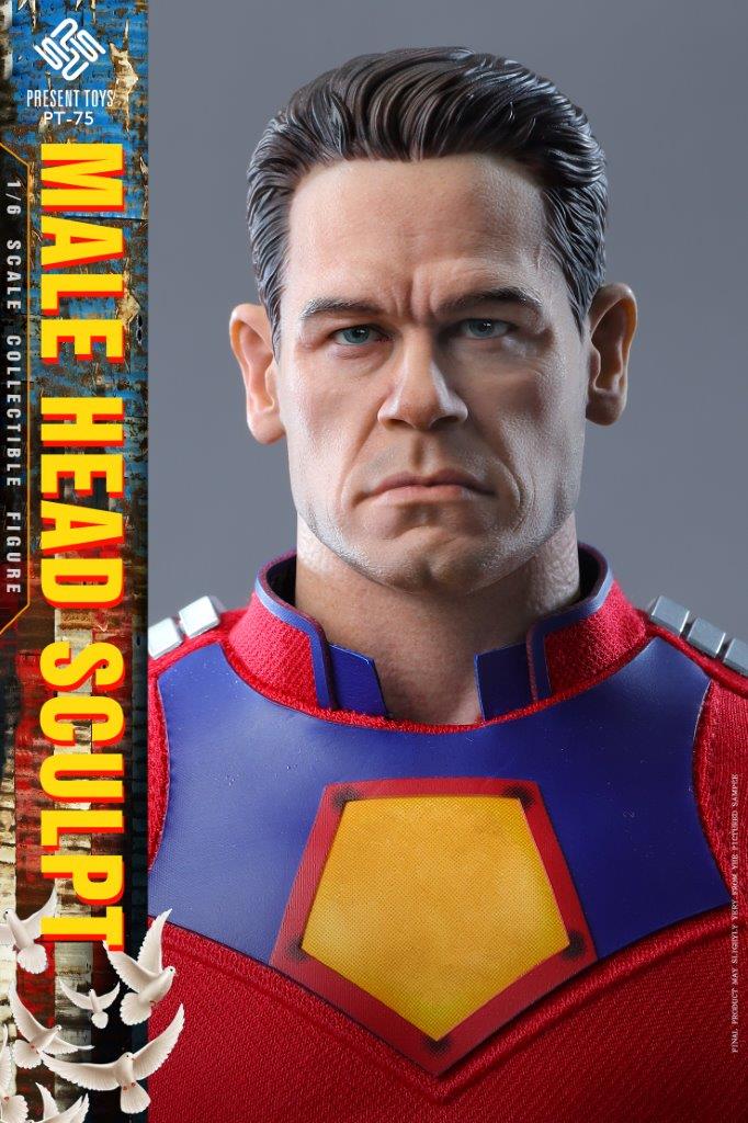 1/6 Present Toys Male Head Sculpture [PST-SP75] - EKIA Hobbies