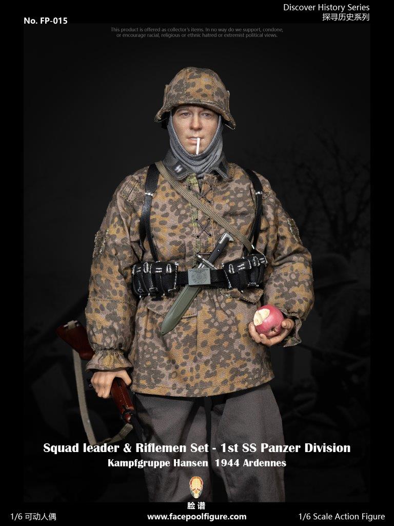 Facepool 1:6 1st SS Panzer Division Kampfgruppe Hansen 1944