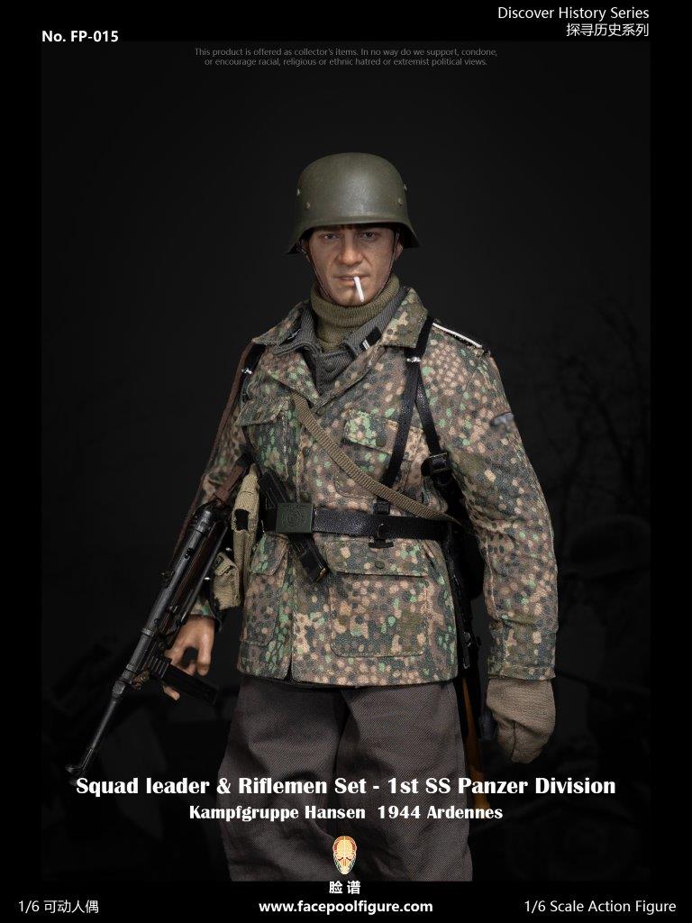 1/6　フィギュア　Panzer Division Frundsberg German 10th SS Panzer Division Frundsberg Cal-Tek - Machinegun