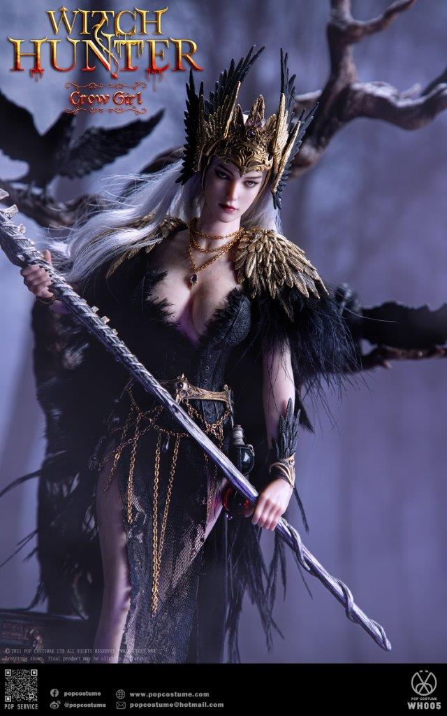 1/6 POP Toys Witch Hunter Series-The Crow Girl Deluxe