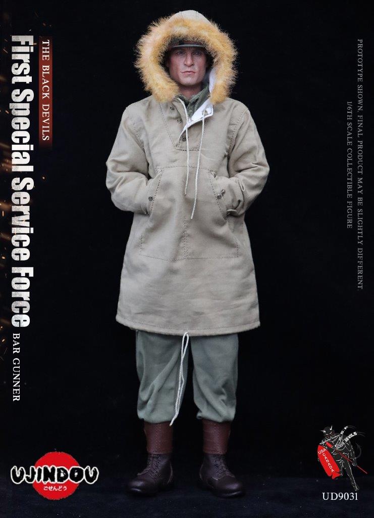その他 UJINDOU First Special Service Force UJINDOU 1/6 WWII US First Special Service Force BAR Gunner