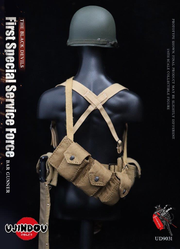 その他 UJINDOU First Special Service Force UJINDOU 1/6 WWII US First Special Service Force BAR Gunner