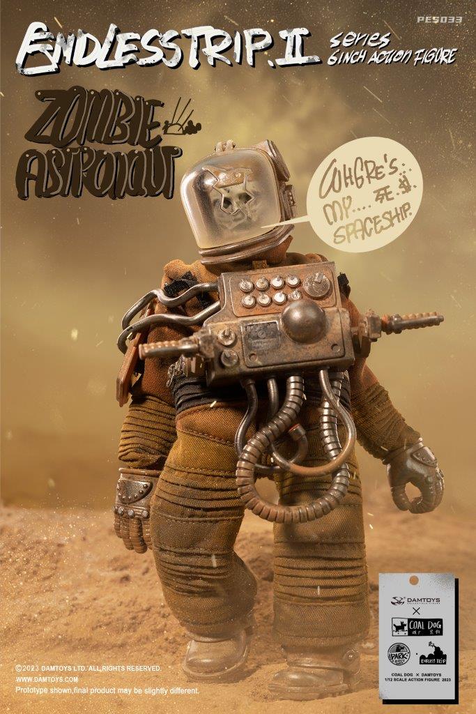 DAMTOYS × COALDOG NDLESS TRIP series ENDLESS TRIP 2 Zombie Astronaut 1/12 Scale Figure