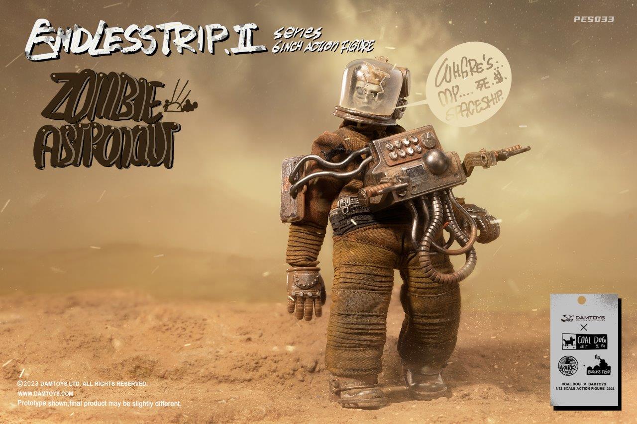 DAMTOYS x COALDOG 1/12 エンドレス トリップ 1/12 Coaldog x DAMTOYS Endless Trip 2 Zombie Astronaut [DAM-PES033
