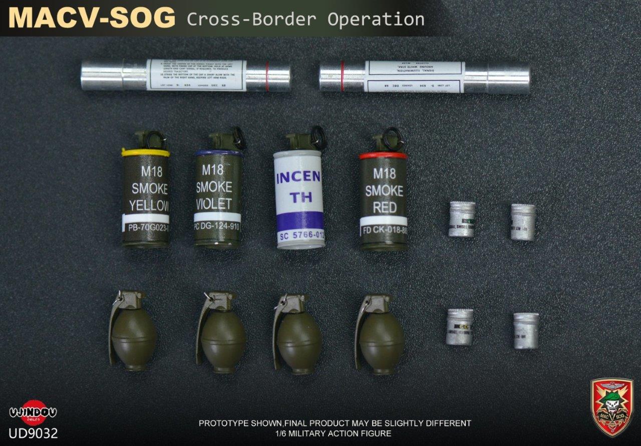 UJINDOU 1/6 US MACV-SOG CROSS BORDER OPERATION in Vietnam [UD-9032