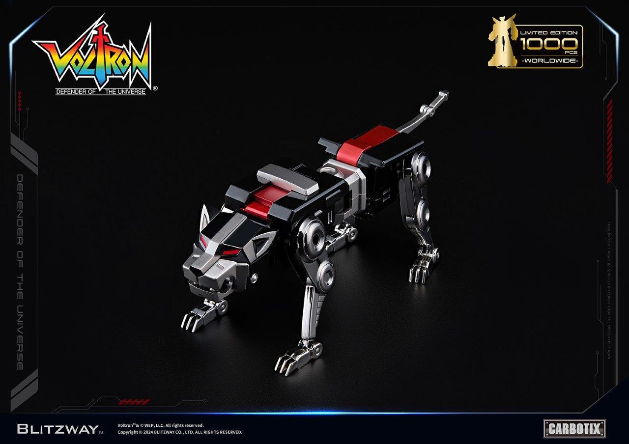 BLITZWAY 38CM Tall Black Voltron Collectible Figure [BM-CA11101