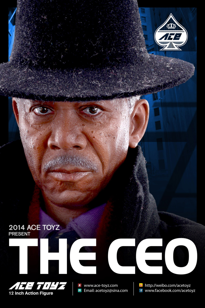 ACE TOYZ 1/6 THE CEO AT-001 BATMAN Black CEO ⁄ QUICK-TOY