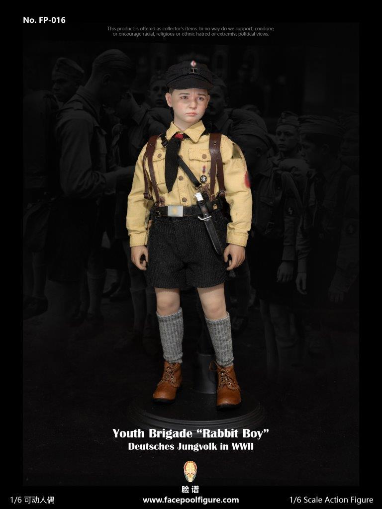 Facepool 1:6 WWII German Youth Brigade History Edition