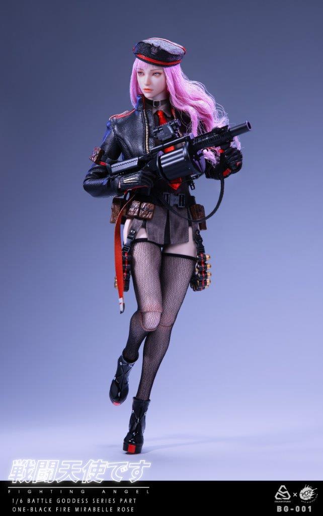 POPTOYS x COLOUR STUDIO BG-001 ミラベル ローズ POPTOYS x COLOUR STUDIO 1/6 BG-001 Black Fire Mirabelle Rose