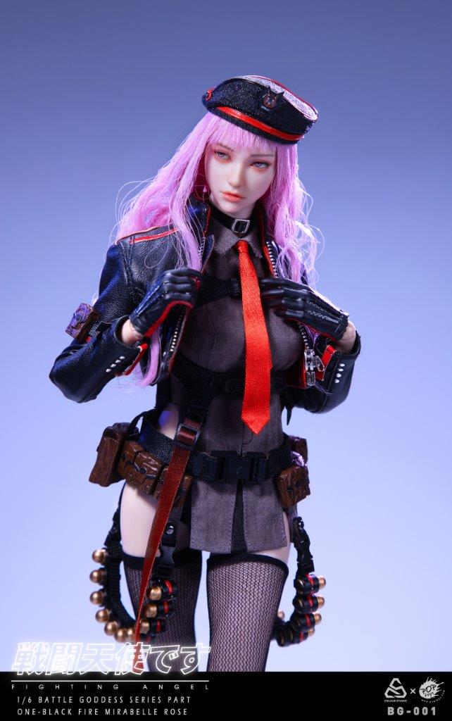 POPTOYS x COLOUR STUDIO BG-001 ミラベル ローズ POPTOYS x COLOUR STUDIO 1/6 BG-001 Black Fire Mirabelle Rose