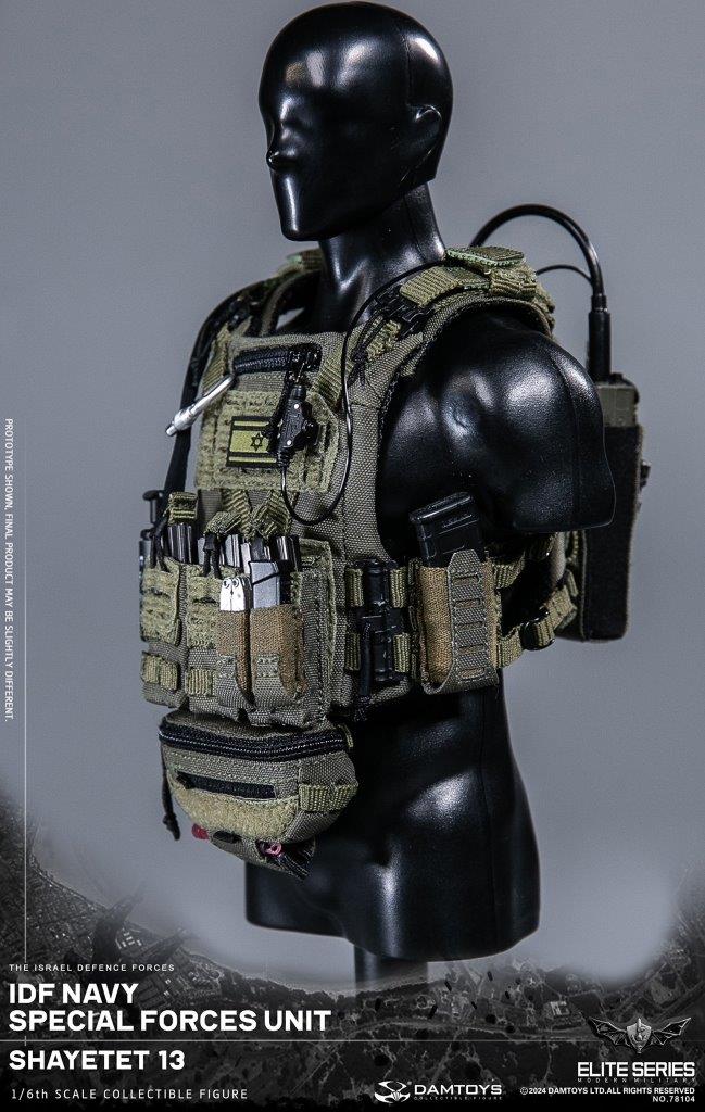 DAM Toys 1/6 IDF Navy Special Forces Unit Shayetet 13 Figure [DAM