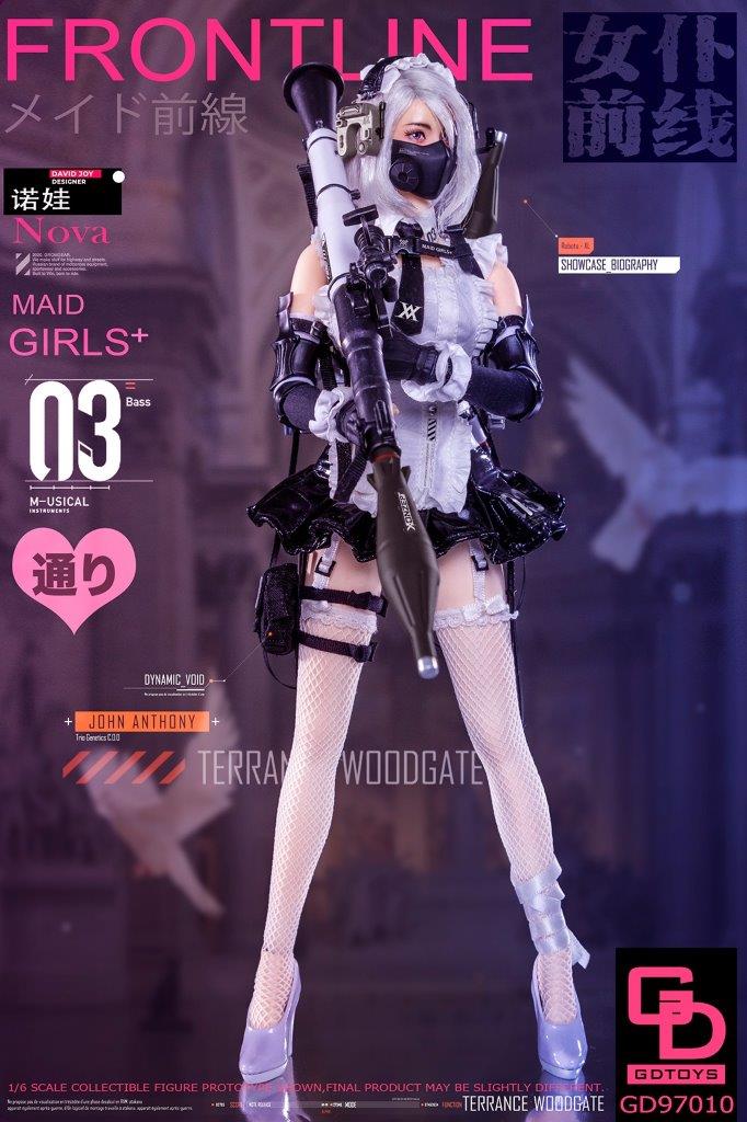 GD Toys Frontline Maid Girls NOVA 1/6 Action Figure [GD-97010
