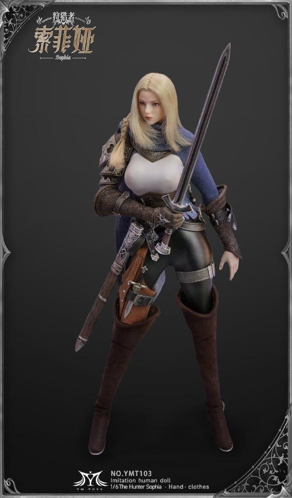 YM Toys 1/6 Hunter Series Sophia Female Figure [YMT-103] - EKIA