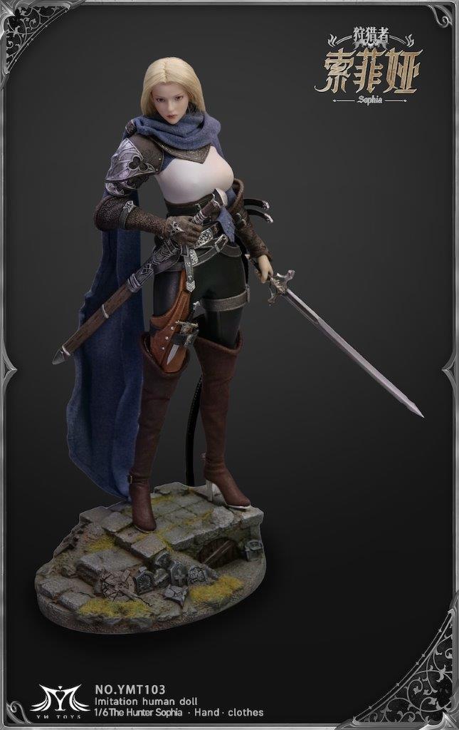 YM Toys 1/6 Hunter Series Sophia Female Figure [YMT-103] - EKIA