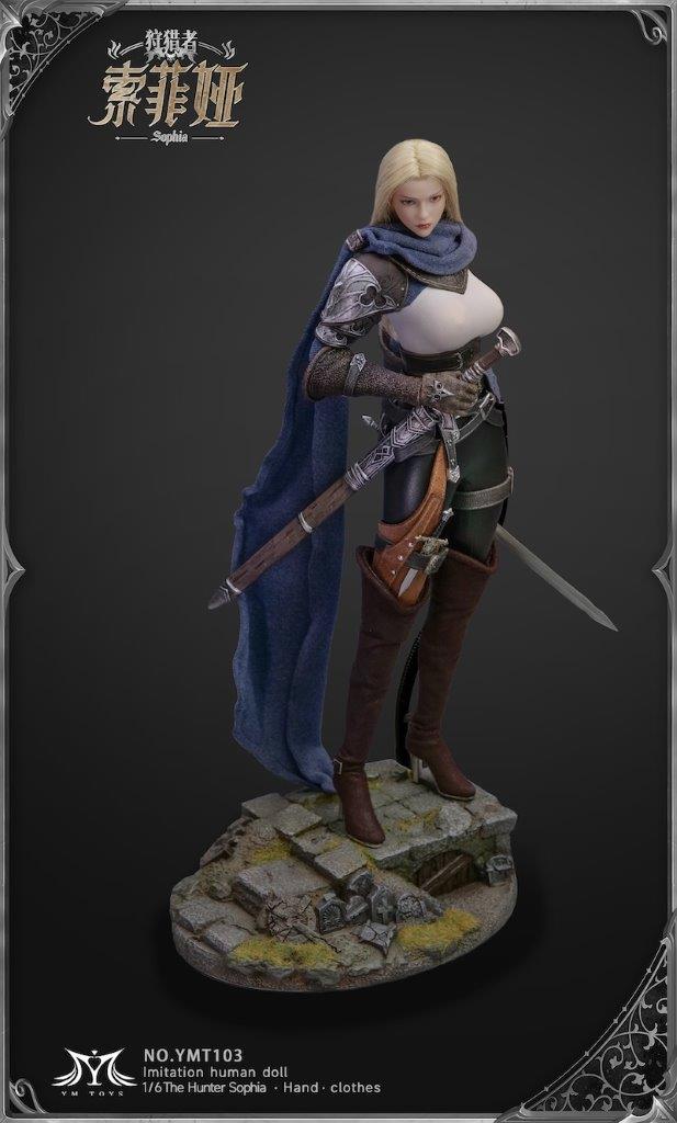 YM Toys 1/6 Hunter Series Sophia Female Figure [YMT-103] - EKIA