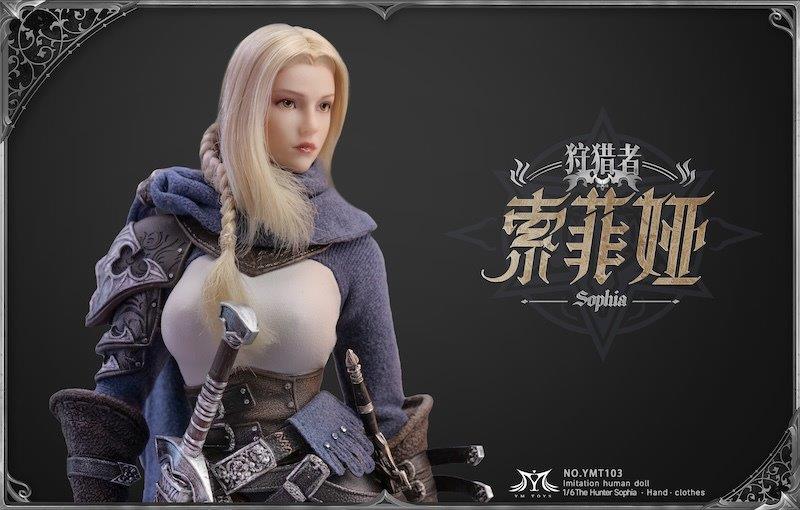 YM Toys 1/6 Hunter Series Sophia Female Figure [YMT-103] - EKIA