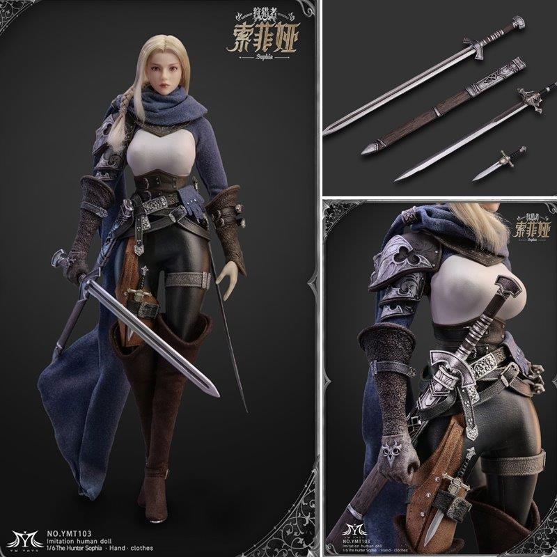 YM Toys 1/6 Hunter Series Sophia Female Figure [YMT-103] - EKIA