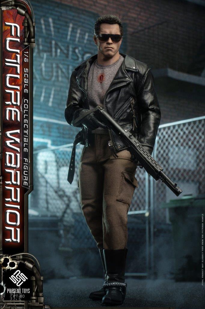 1/6 Present Toys Future Warrior Leather Version Collector Figure