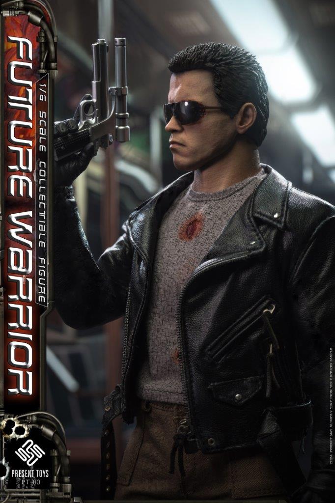 1/6 Present Toys Future Warrior Leather Version Collector Figure