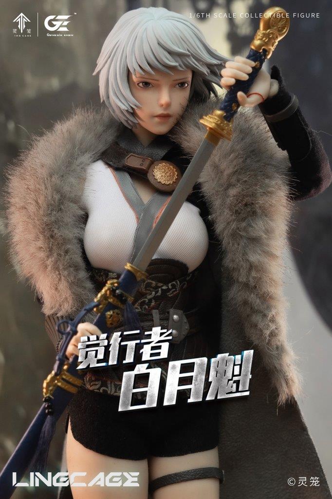 Genesis Emen Ling cage Bai yuekui Realistic 1:6 Figure [KOF